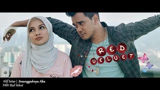 OST DRAMA RED VELVET Alif Satar  Sesungguhnya Aku Lyric Video [upl. by Joline]