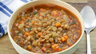 The Best Lentil Soup Recipe [upl. by Lowenstein]