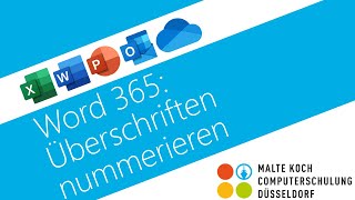 Word 365 Überschriften nummerieren [upl. by Eberhart]