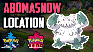 How to Catch Abomasnow  Pokemon Sword amp Shield [upl. by Noed]