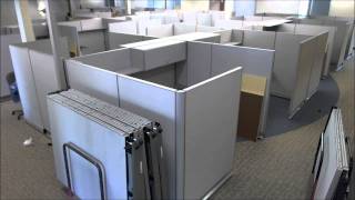 Cubicle Installation Time Lapse [upl. by Eniroc925]