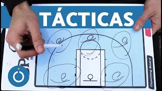 TÁCTICAS EN BALONCESTO  Tácticas OFENSIVAS y DEFENSIVAS [upl. by Aehsal]