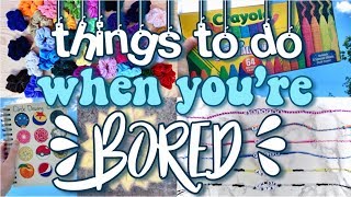 50 Things to do when youre Bored at homein summer [upl. by Ydnarb]