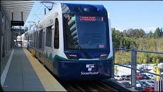 Lynnwood link rail station tour  Seattle sound transit  Washington  Life in USA [upl. by Eudoca]