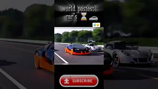 WORLD FASTEST CARS ⏳🚗 [upl. by Stephenson999]