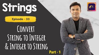 How to convert String to Integer and Integer to String in Java  Part  1  ABC [upl. by Villiers]