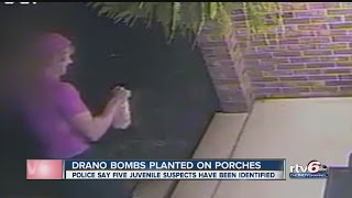 Drano bombs planted on Pendleton porches [upl. by Heuser]