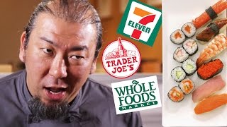 Sushi Chef Reviews Cheap Sushi [upl. by Bernette]