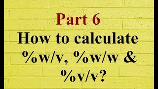 How to calculate wv ww amp vv [upl. by Dnalhsa80]