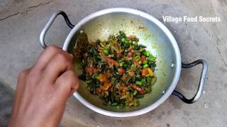 Grandmas Style Tasty Ladys Finger Recipe ❤ Village Style ❤ Village Food Secrets [upl. by Ebba]