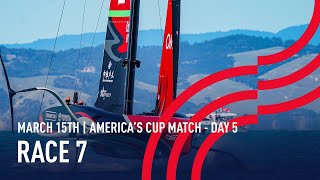 36th Americas Cup  Race 7 [upl. by Adnulahs859]