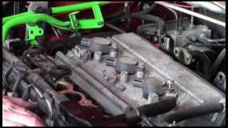 Spark Plug Replacement on 20062012 Mitsubishi 4G Eclipse GT [upl. by Nodal]