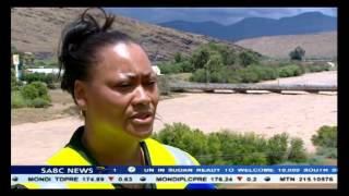 Floods caused millions of rands in damages at Laingsburg [upl. by Nauqahs]