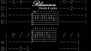 Rhiannon Riff Easy Guitar Lesson [upl. by Congdon483]