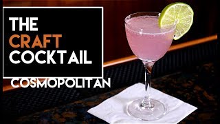 How To Make The Cosmopolitan Cocktail Recipe [upl. by Staffan379]