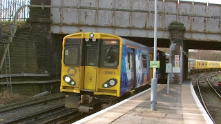 Half an Hour at 216  Birkenhead North Station 1022017  Class 507 508 terminus [upl. by Saibot]