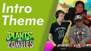 Plants Vs Zombies Intro Theme Jazz Fusion  ImRuscelOfficial [upl. by Kokaras]