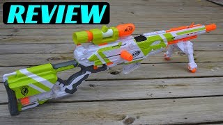 REVIEW NERF MODULUS LONGSTRIKE with NStrike ELITE Performance [upl. by Eimaral]