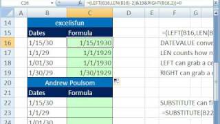 Excel Magic Trick 301 1900 Date Problems and Fixes [upl. by Auguste]