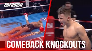 From The Brink Of Defeat Top 5 Comeback Knockouts [upl. by Connor]