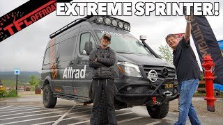 Meet The MercedesBenz Sprinter 4x4 Thats as Capable as a Wrangler  It Has 3 Locking Diffs [upl. by Grosvenor]