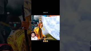 NonstopGaming Reaction TUFAN FF 🦋 Gameplay 😨 shorts [upl. by Matthaeus587]