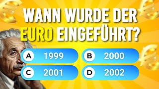 Allgemeinwissen QUIZ  20 Spannende Fragen die Dein Wissen testen [upl. by Bearnard]