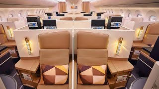 Etihad Airways Boeing 787 Dreamliner Business Class Studio from Abu Dhabi to Bangkok [upl. by Hilaria]