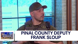 Pinal County Sheriff Deputy Frank Sloup  Newsmaker [upl. by Dnana393]