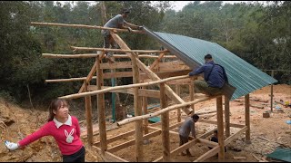 TIMELAPSE START To FINISH 180 Days BUILD LOG CABIN  Build Wooden House Sawing Wood  Farm Life [upl. by Noda]