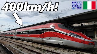 Italys FLAGSHIP Highspeed Train  Venice to Milan on the Frecciarossa 1000 [upl. by Jelsma]