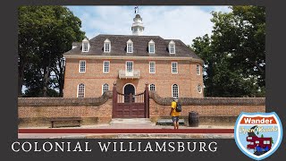 Tour of Colonial Williamsburg Virginia [upl. by Anerehs969]