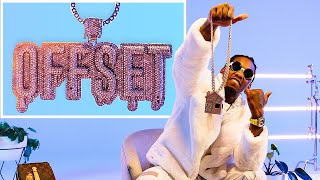 Offset Shows Off His Insane Jewelry Collection  GQ [upl. by Gean]