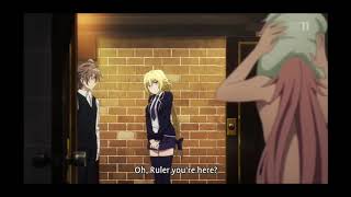 Ruler discovers Astolfo is a trap FateApocrypha episode 19 Funny Moment [upl. by Kilmarx]