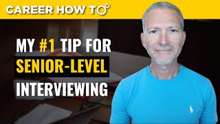 My Favorite SeniorLevel Job Interview Tip [upl. by Barnabe]