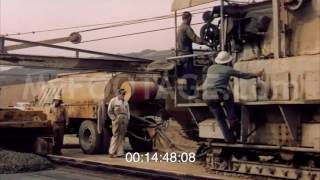 1950s Earth Moving Machines in Action Vintage Cars [upl. by Skeie]