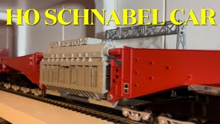 Bachmann Spectrum HO Scale 380Ton Schnabel Transformer Car [upl. by Riegel]