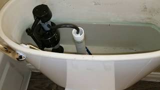 Adjusting Toilet Fill Valve [upl. by Olpe]