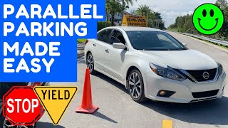 HOW TO PARALLEL PARK FOR BEGINNERS PARALLEL PARKING [upl. by Aubrie]