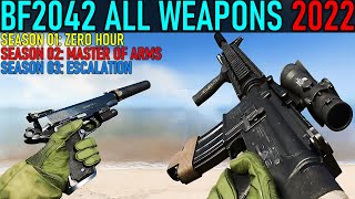 BattleField 2042  All Weapons Showcase  One Year After Release [upl. by Ciapas717]