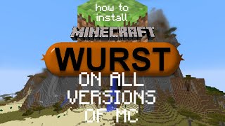 How to get Wurst Client for 189 Windows  2020 [upl. by Leitao]