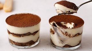 10Minute Eggless Tiramisu For Two [upl. by Britni]