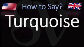 How to Pronounce Turquoise CORRECTLY [upl. by Nyllek633]