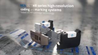 REA JET HR Coding and Marking System  powered by HP [upl. by Ambler782]