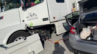 How to jumpstart semi truck [upl. by Noll]