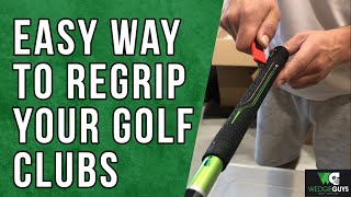 How to Regrip a Golf Club Tutorial by Wedge Guys [upl. by Jamie]