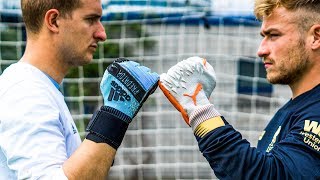 Adidas Predator PRO vs Puma Future GRIP  Goalkeeper Gloves Test [upl. by Brody891]