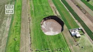 Massive Sinkhole Appears in Mexico [upl. by Elda]