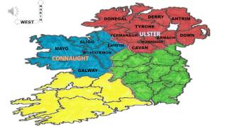 The Counties of Ireland [upl. by Ahsyekal532]