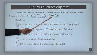 6 02 048  Java e dymbëdhjetë  Matematikë  Kuptimi i numrave dhjetorë [upl. by Rosdniw906]